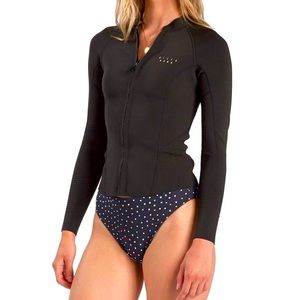 Women’s Billabong 2mm Peeky Wetsuit Jacket Black - New with tags